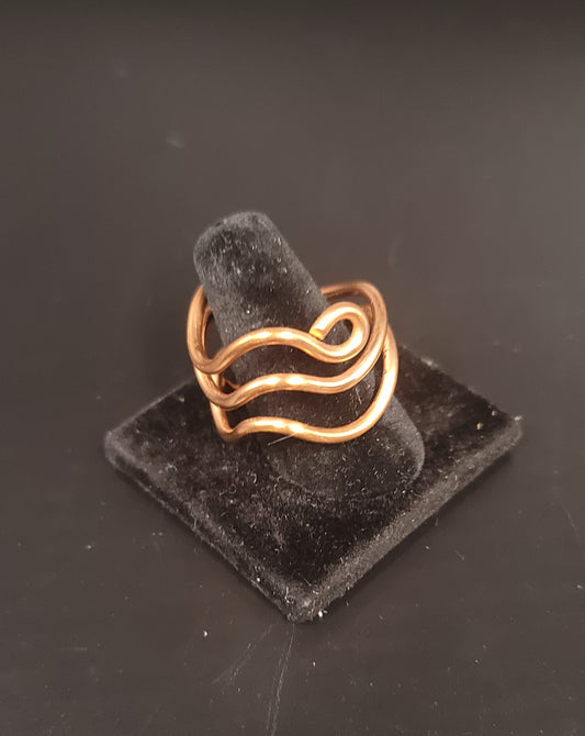 Frequency Designed Thumb Ring